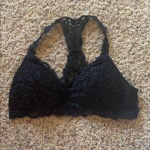 Black bralette. Barely worn!